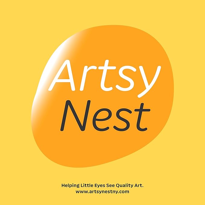 Baby’s Art Journey Color Cards – Set of 13 Museum-Inspired Art Learning Cards for Ages 0–12 Years