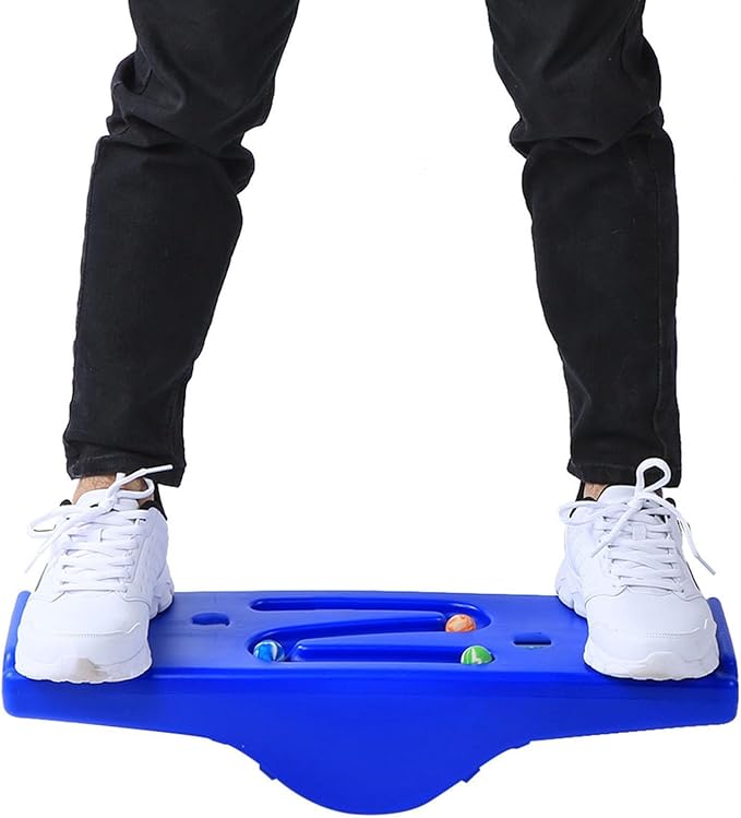 Balance Board, Sensory Integration Training Kids Childhood Toys, Safe PE Material Balancing Board Helps with Color Recognition for Dance, Exercise, Yoga, Surf, Balance Surfer