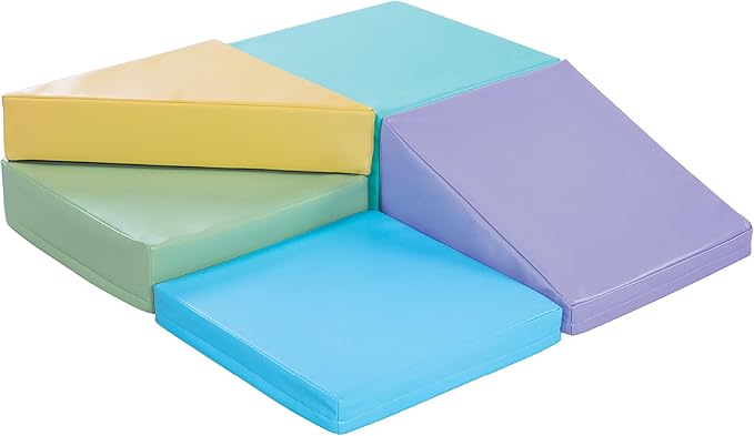 New Bounce Toddler Climbing Toys - Soft Play Set for Kids - Foam Climbing Blocks - Safe Soft Gym Equipment - Great for All Ages