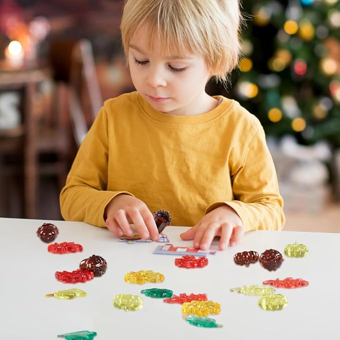 Acrylic Holiday Gems 120 Pcs Crystals - Thanksgiving Party Decoration Favor Vase Filler