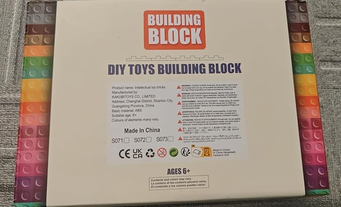 Classic Building Bricks 1002 Pieces Blocks Set for 6 Years Old up Kids, Compatible with All Major Brands,10 Classic Colors,14 Bulk Shapes, Gift Toys for Boys and Girls