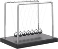 QLKUNLA Newtons Cradle Balance Balls Science Physics Gadget Desktop Decoration Kinetic Motion Toy for Home and Office(7 Beads) (7 Beads)
