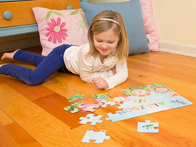 Personalized Jigsaw Puzzle for Kids, 24-Piece - I See Me! (Owl)