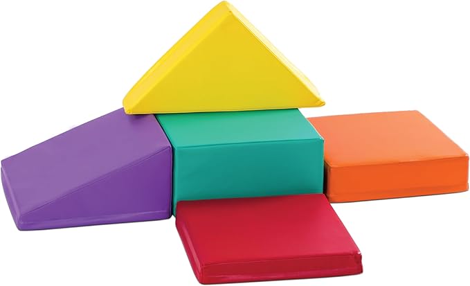 New Bounce Toddler Climbing Toys - Soft Play Set for Kids - Foam Climbing Blocks - Safe Soft Gym Equipment - Great for All Ages