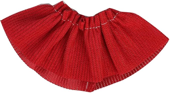 Doll Clothes for Labubu(NO Doll), for 17/15cm Plush Dolls, Clothing Suit Toy Figurine Outfit Set Dress Up with Kawaii Style Accessories, Skirt or Overall and Cute Hat or Headwear (SD9)