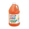 Colorations Paraben-Free Simply Washable Tempera Paint for Kids - 1/2 Gallon Value Size, Vibrant Orange. Non-Toxic and Made in The USA