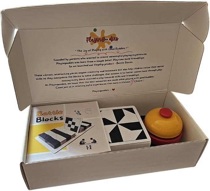 Battle Blocks Puzzle | 270 STEM & Critical Games | Small Logic Brain Teasers Gift Sets| Educational Quick Thinking Puzzle | Compact, Screen‑Free | Spatial Reasoning | 3D Teaser Logic Game for Kids