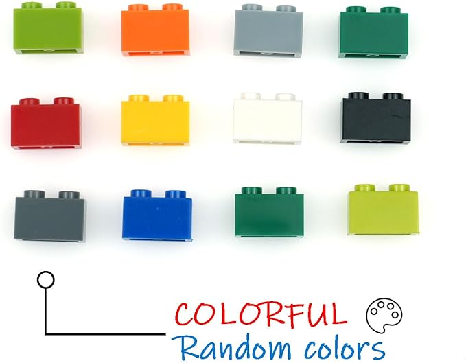 310-Piece Building Blocks Set, Creative Classic Bulk Bricks Toy, Transparent Panel Bricks Baseplate, Compatible with All Major Brands
