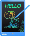 LCD Writing Tablet for Kids, 10 Inch Colorful Electronic Doodle Board, Educational Learning Kids Drawing Tablet Toys, Christmas Birthday Gift for 3 4 5 6 7 8 9 Year Old Girls Boy