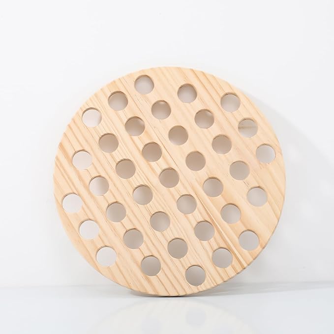Montessori Lacing Silk Boards Natural Loose Parts Play Materials for Kids Weaving Board Toddler Wooden Lacing Toys Open Ended Play