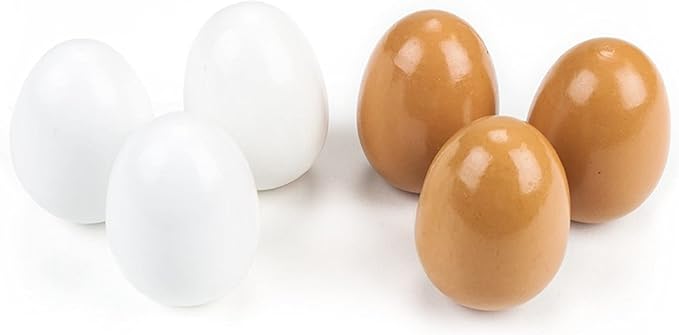 Imagination Generation Wood Eats! Eggcellent Eggs with Real Carton