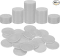 uxcell Plastic Poker Chips, Learning Counters Counting Counters Disks Markers Opaque Game Tokens for Game Play Math Counting