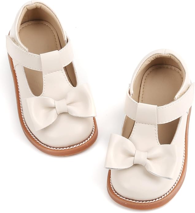 Felix & Flora Toddler Little Girl Mary Jane Dress Shoes - Ballet Flats for Girl Party School Shoes