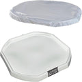 MEKA Tuff Tray Waterproof Cover for Kids – Messy Play, Sensory, STEM Activities, Classroom & Home Use (White, Large 38" x 38")
