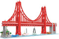 Golden Gate Bridge Micro Building Blocks Set （3800 Pieces）,Landmark Architecture Gift for Adult and Kid