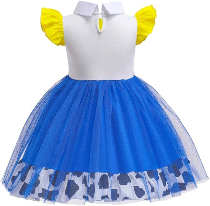 Dressy Daisy Princess Dress Up Clothes Halloween Fancy Party Tulle Skirt Summer Outfit for Baby & Toddler Girls