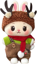 17cm Doll Christmas Clothes Set & Halloween Outfit Set for 17cm Dolls - Premium Fashion Dresses with Accessories, Luxury Chic Doll Clothing & Style Bundle,Just Clothes (Style-C)