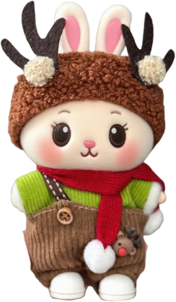 17cm Doll Christmas Clothes Set & Halloween Outfit Set for 17cm Dolls - Premium Fashion Dresses with Accessories, Luxury Chic Doll Clothing & Style Bundle,Just Clothes (Style-C)