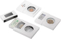 LIGHTHOUSE - Pack of 5 Single Slab Storage Boxes - Compatable with PCGS, NGC, ANACS with INTERCEPT TECHNOLOGY Corrosion Protection (2 5/8" x 1/2" x 3 1/2")