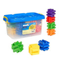 Environments 2 inch Jumbo Linking Cubes, 24 Pieces, Building Bricks, Blocks, Construction Toy, Manipulatives, Early STEM, Ages 18 Months and Up