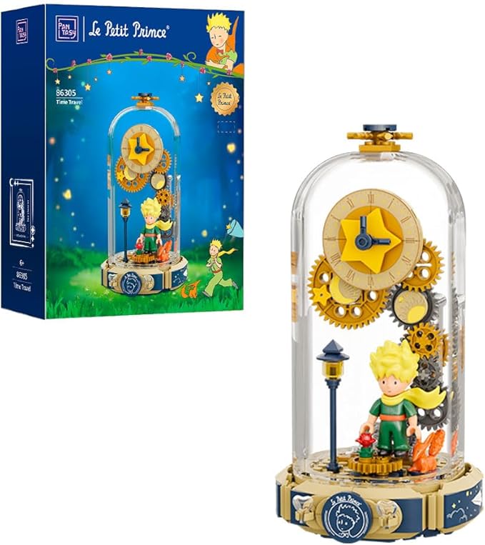 PANTASY Le Petit Prince Time Travel Building Set, Creative Assembly Toy for Adults and Teens, Detailed Model of The Little Prince's Journey Through Time, Timeless Story Construction Blocks