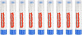 PATIKIL Tempera Paint Sticks, 9 Pcs Solid Tempera Paints Sticks Washable Bulk Markers Pen Quick Drying for Artists Beginners Art Supplies, Navy Blue