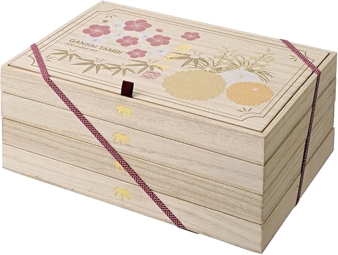 Kuretake GANSAI TAMBI Watercolor Paint Set 100 Colors with Wooden Box, Professional-quality art supplies for artists adult painting Non-Toxic, Made in Japan