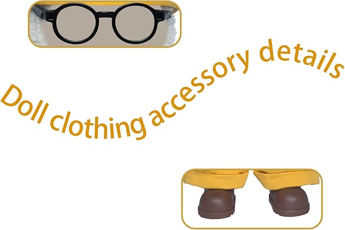 17cm Doll Clothes Set Fashion Doll Clohtes with Accessories of Doll Clothing Suitable for Various Outfits of Dolls (Style F)