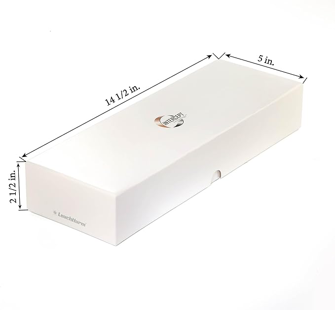 Lighthouse - Storage Box Q100 for 100 QUADRUM Square Snaplocks or 300 Coin Holders with INTERCEPT TECHNOLOGY Corrosion Protection (14 1/2" x 5" x 2 1/2")