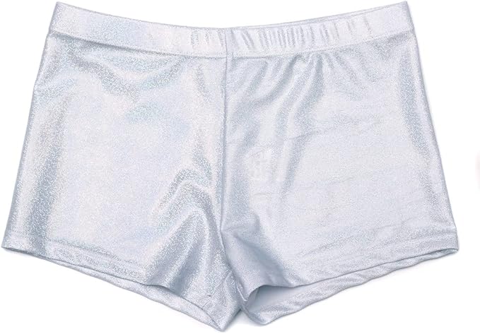 Aosva Little Big Girls' Sparkle Dance Tumbling Athletic Gymnastics Short 2-14Years