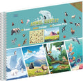 600+ Animal Habitat Stickers & 12 Habitat Scenes & 12 Coloring Pages Spiral Book for Kids Ages 12+ Innovative Car/Plane Activities | Develop Imagination & Creativity Design for Fun & Learning