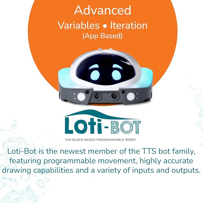 Generic TTS Programming Journey STEAM Programmable Robots Bundle - Glow & Go Bot, Bee-Bot, Blue-Bot, Tuff-Bot The Rugged Robot, Loti-Bot and Oti-Bot Coding Robots for Early Years to 12+ Years