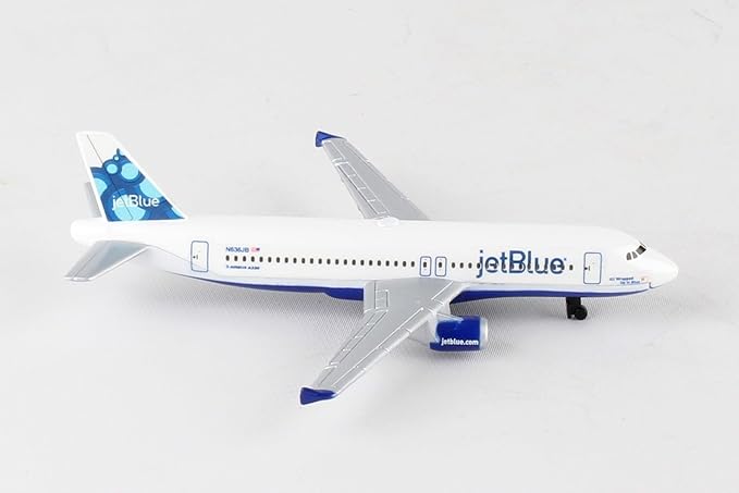 Daron Toy Airplane – jetBlue – Die-Cast Metal Model Airplane Toy with Plastic Parts for Kids Ages 3+