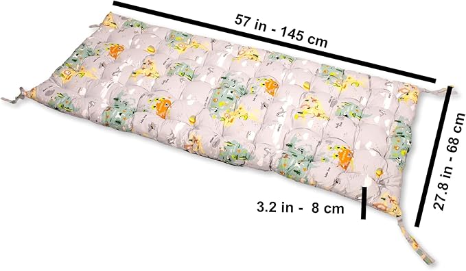 Climbing Arch Cushion Only | Cushion for Toddler Climbing Arch | Montessori Rocker | Toddler Floor Pillow for Kids (Map)