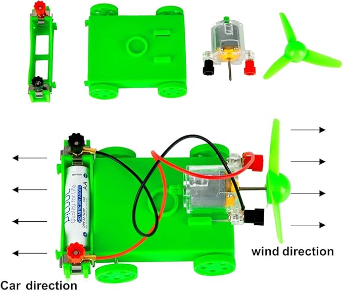 OSOYOO Kids Electricity Science Kit,Hands-on Electricity and Magnetism Experiments for Kids