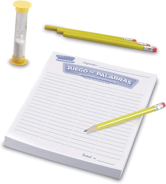 Timed word building game – Spanish, Multicolor (LER7241)