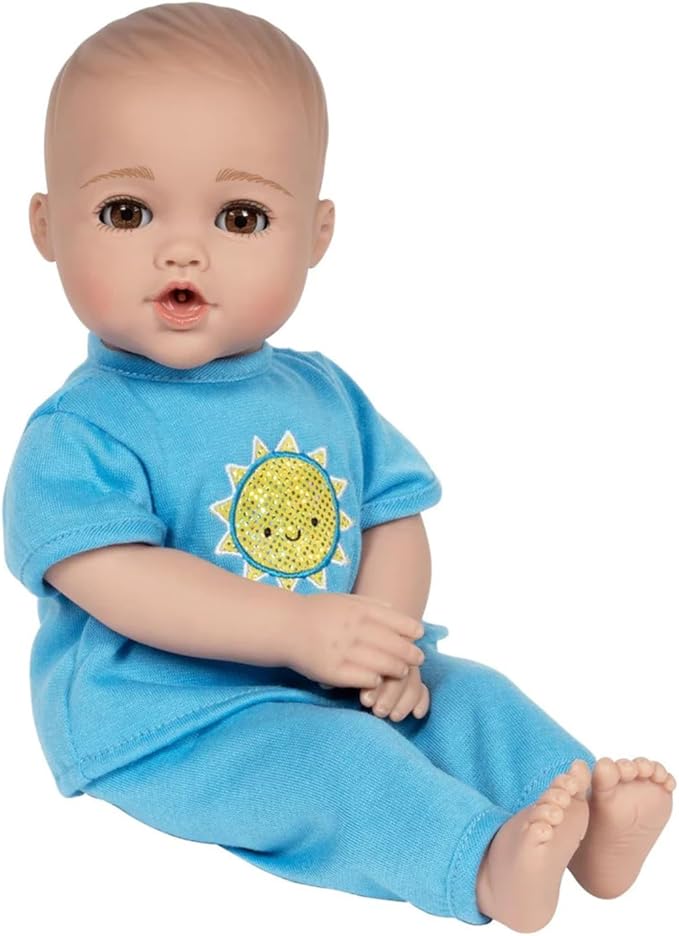 Adora NurtureTime Interactive Baby Doll, Clothes, & Accessories Set - Blue Boy