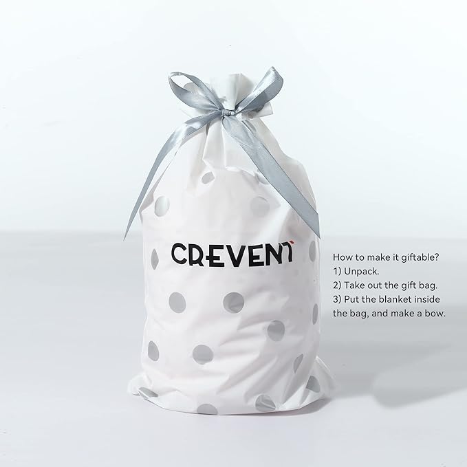 CREVENT Cozy Plush Baby Security Blanket Loveys for Baby Girls Boys, Minky Front and Back with Animal Face (Ivory Sheep)
