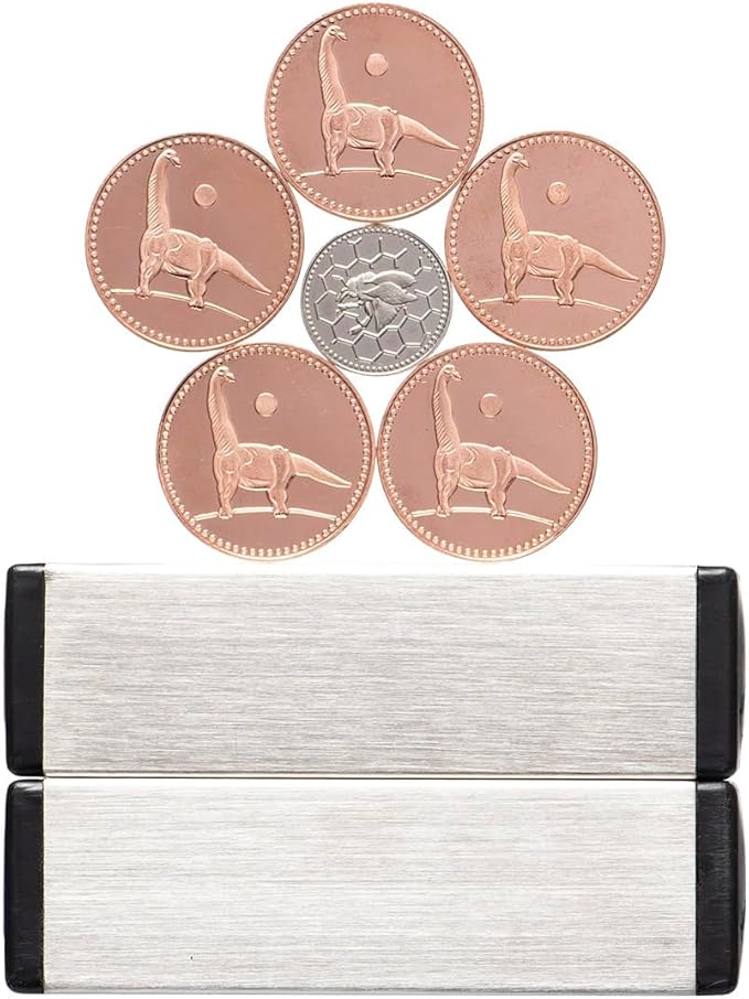 Dowling Magnets Magic Penny Magnet Kit - STEM Toy Gift for Kids 8, 9, 10, 11, 12+ Years Old - Perfect Educational Gift for Boys and Girls - Hours of Unplugged Play