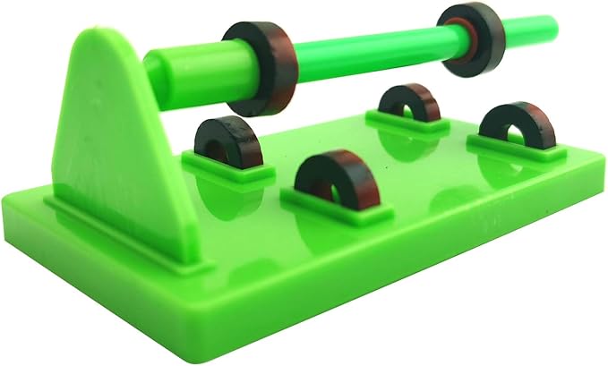 EUDAX Labs Junior Science N/S Magnet Set for Education Science Experiment Tools Icluding Bar/Ring/Horseshoe/Compass Magnets