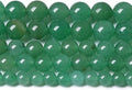 90PCS 8MM Natural Stone Green Aventurine Gemstone Loose Beads for Jewelry Making DIY Bracelet