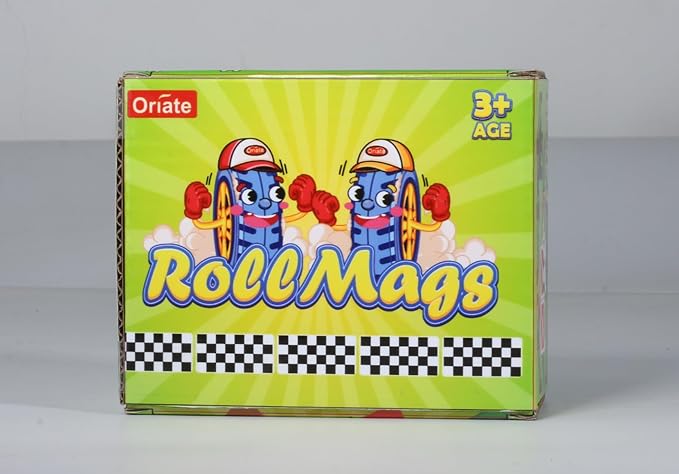 Oriate Rolling City Vehicle for Magnetic Tiles, Free Wheels Rescue Toy Cars Compatible with Road Magnet Tiles, Car Toys for Kids Urban Road Traffic Magnetic Tiles Toys, Educational Gift Boys Girls