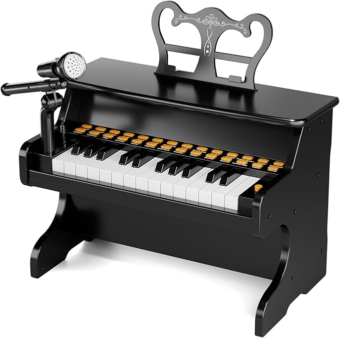 Piano for Kids - 3D High-Fidelity Sound Effects Professional Musical Keyboard Piano Instrument Toys for 3 5 7 9 Years Old Beginners Educational Instruments Birthday Gift