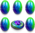 Anditoy 5 Pack Slime Eggs Stress Relief Toys for Kids Boys Girls Christmas Stocking Stuffers Gifts Party Favors (Blue+Purple+Green)