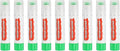 PATIKIL Tempera Paint Sticks, 9 Pcs Solid Tempera Paints Sticks Washable Bulk Markers Pen Quick Drying for Artists Beginners Art Supplies, Light Green