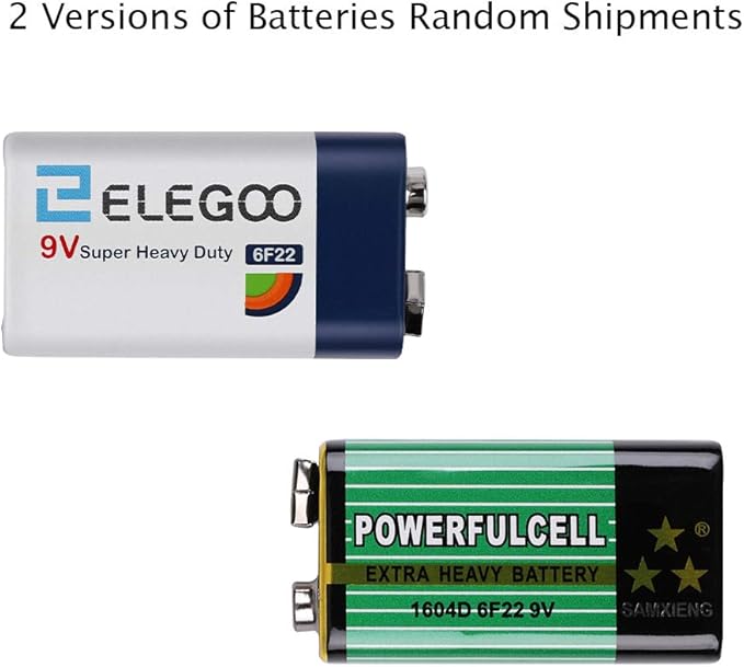 ELEGOO UNO R3 Project Most Complete Starter Kit with Tutorial Compatible with Arduino IDE (200+ Components)