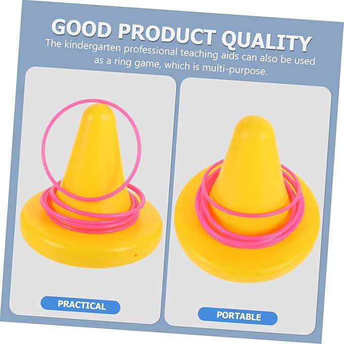 BESPORTBLE Creative Single Leg Stool Training Tool for Fun Toss Game Physical Exercising Equipment for Home Play