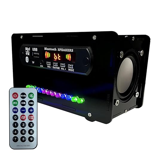 YYSOLDER Speaker Soldering Practice Kit Raaadio AUX Player Level Indicator Dual Channel Electronic Project kit DIY Electronic kit