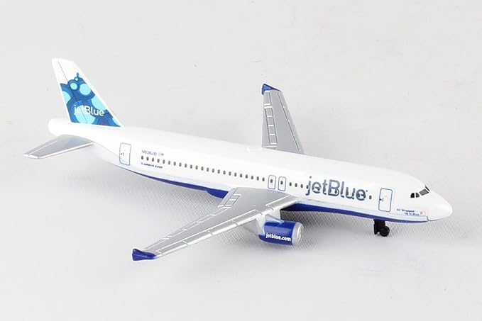 Daron Toy Airplane – jetBlue – Die-Cast Metal Model Airplane Toy with Plastic Parts for Kids Ages 3+