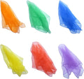 Hoerev Pack of 6 Dancing Juggling Scarves for Decoration Mixed Colors Scarves,Size 24"x24",60cmx60cm